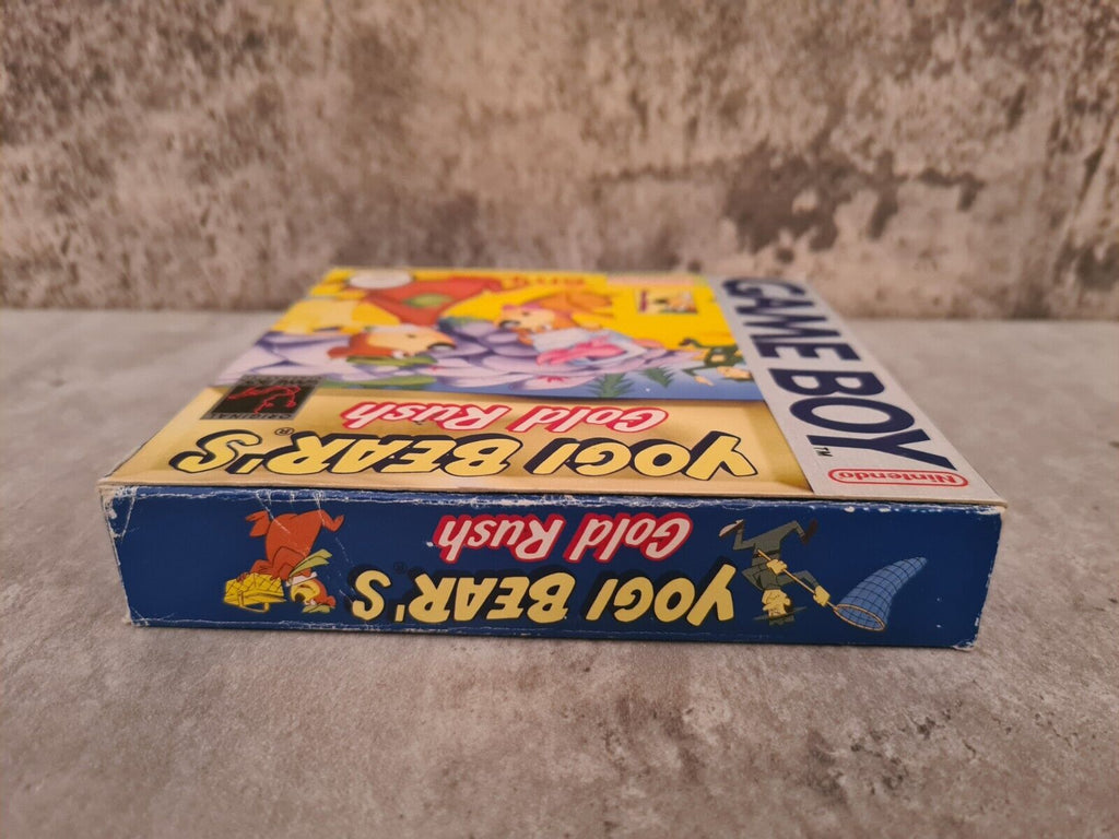 Nintendo Game Boy Classic Yogi Bear's Gold Rush mit OVP und Anleitung NOE - T-Retro-Games 