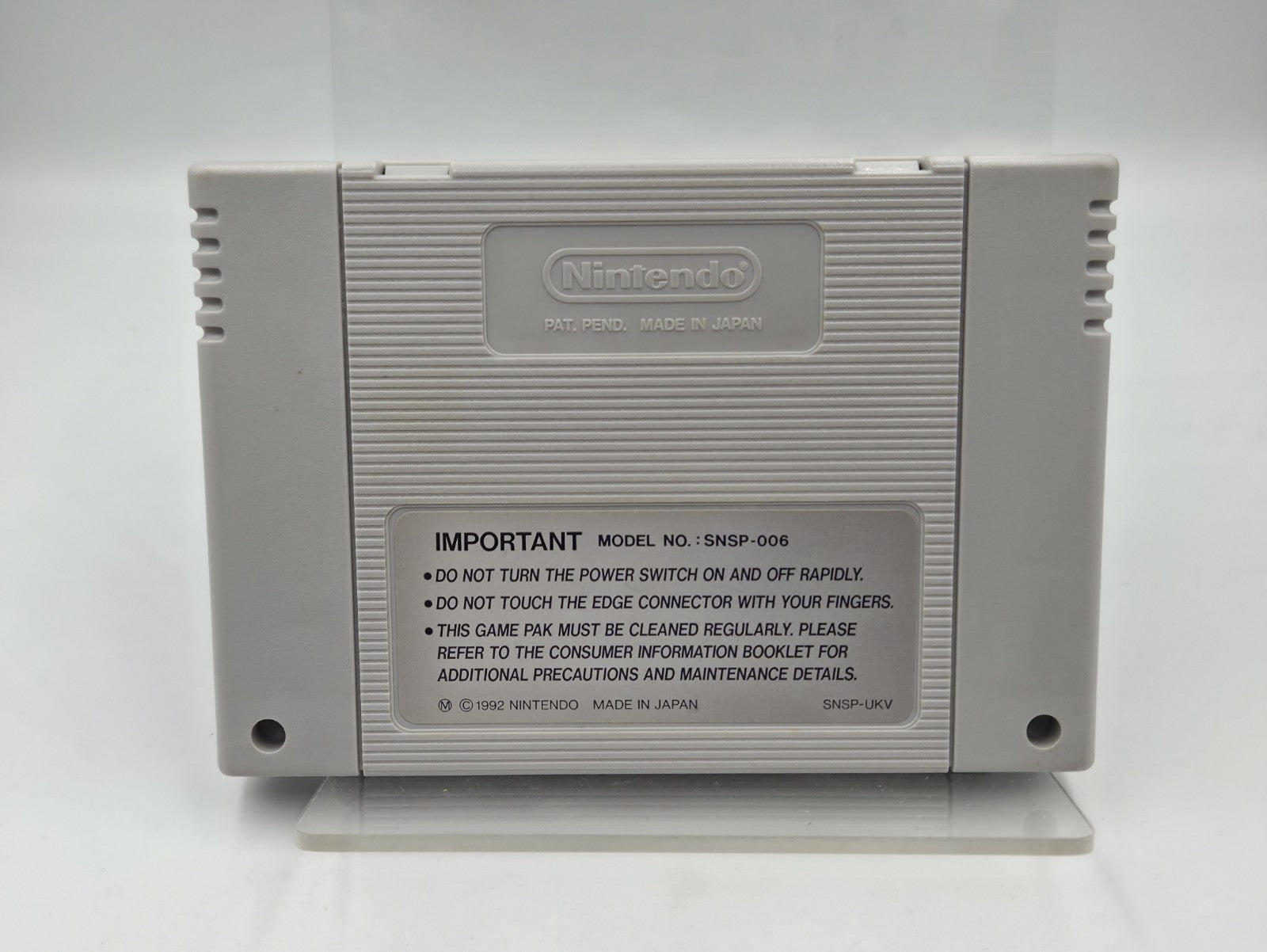 SNES Super Nintendo Wayne's World Modul UKV