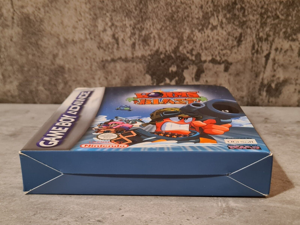 Nintendo Game Boy Advance Worms Blast mit OVP und Anleitung EUR - T-Retro-Games 