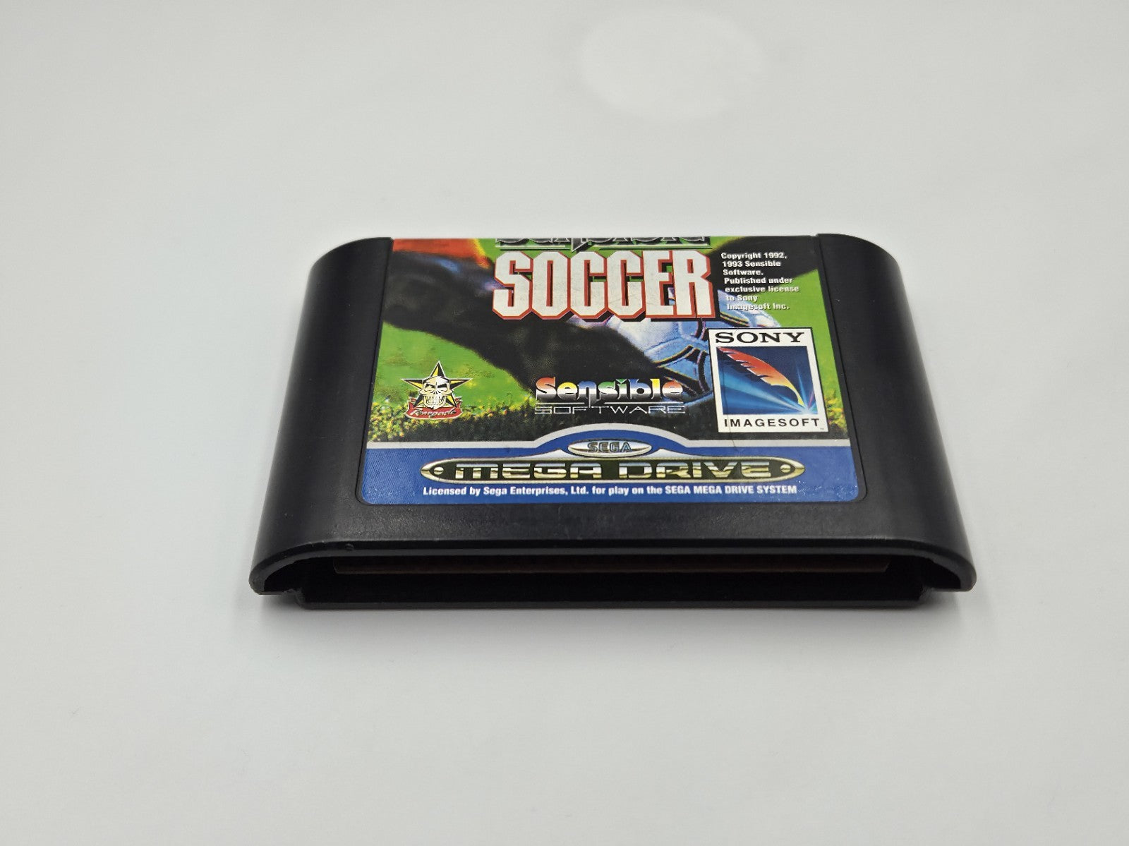 Sega Mega Drive Spiel Sensible Soccer mit OVP Multi Language 