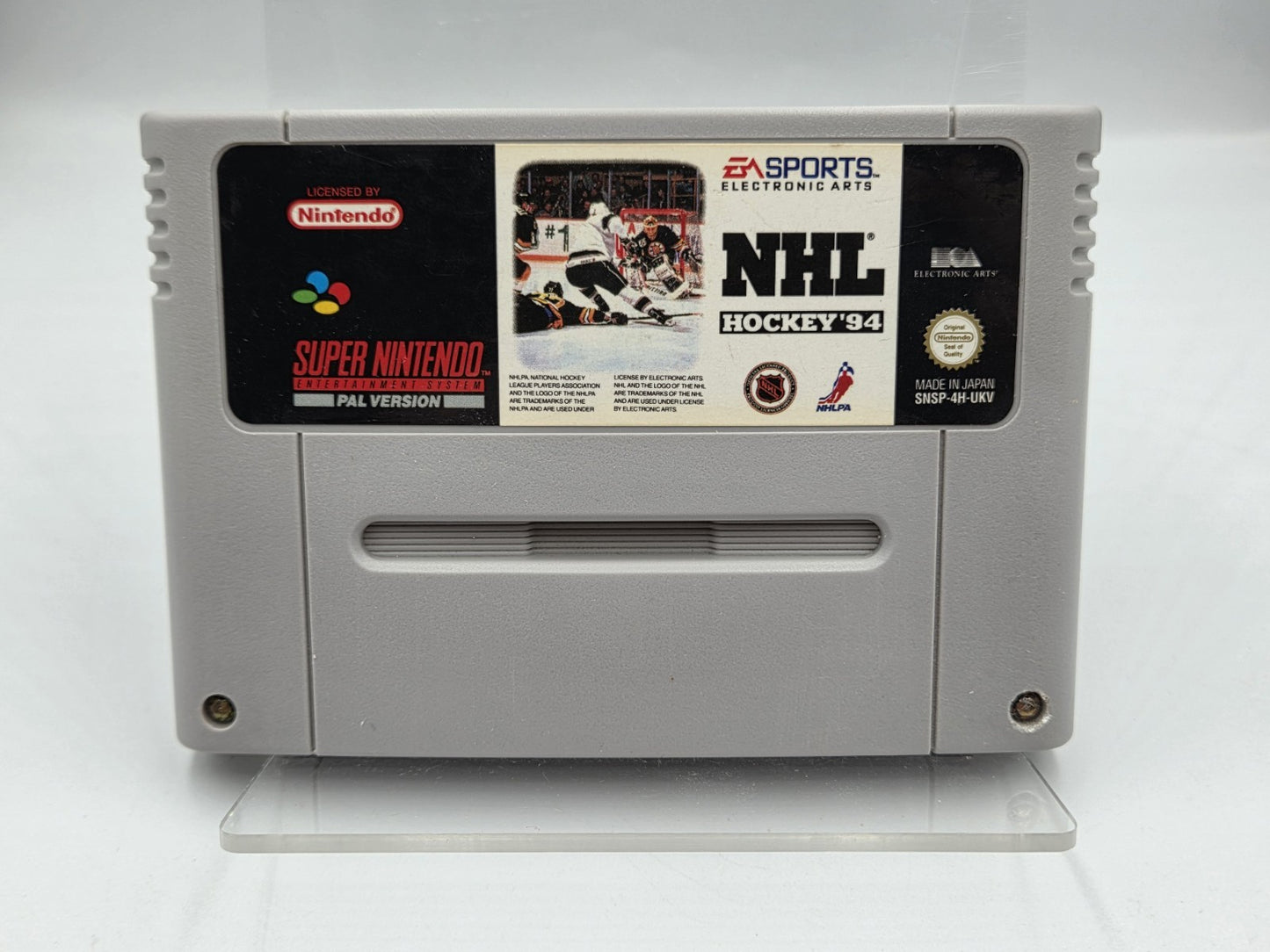 SNES Super Nintendo NHL Hockey 94 Modul UKV