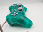 PS1 Playstation 1 Dual-Shock Controller Joystick Emerald Transparent SCPH-1200 - T-Retro-Games 