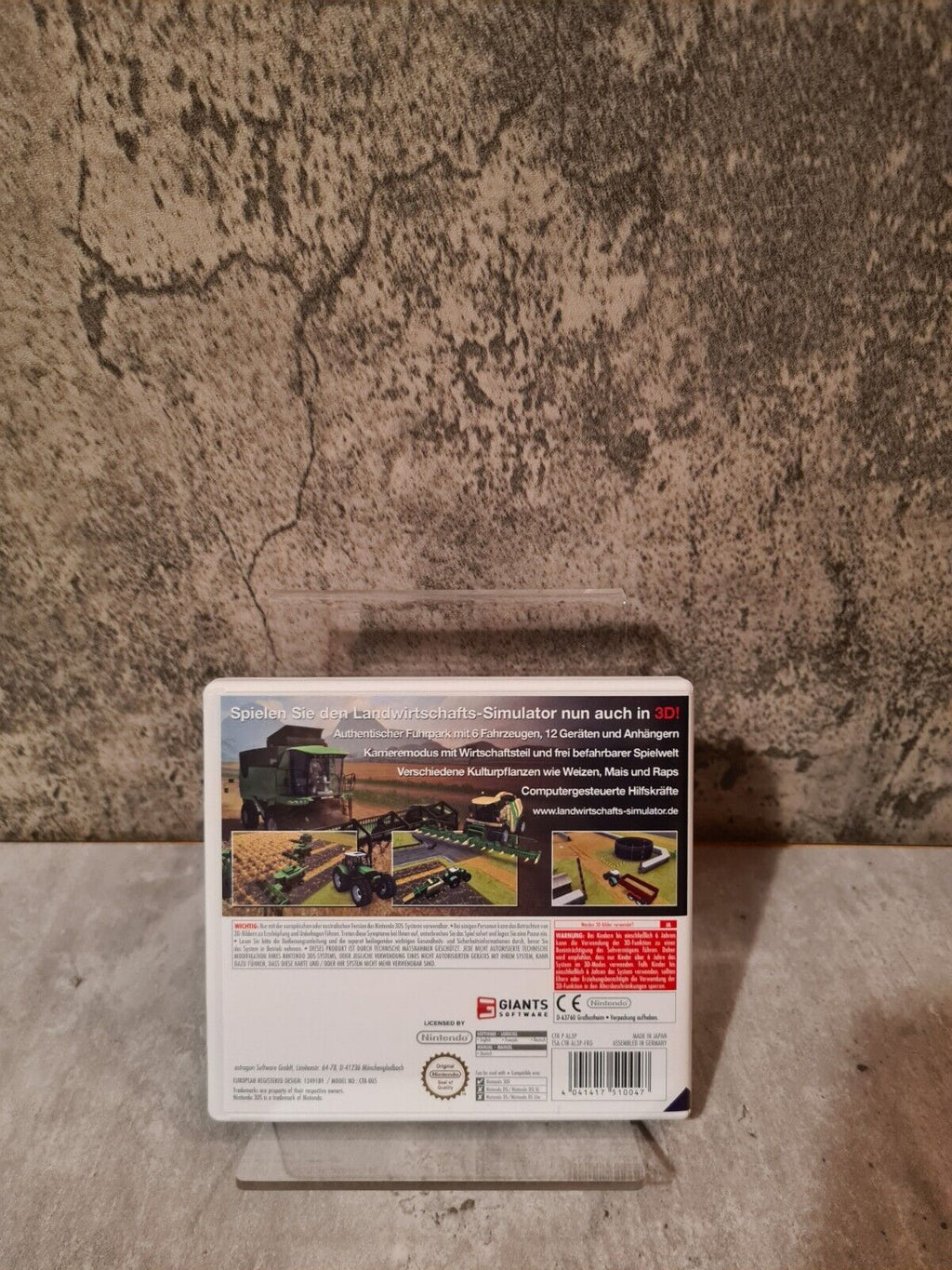 Nintendo 3DS Landwirtschafts-Simulator 2012 3D mit OVP und Anleitung EUR - T-Retro-Games 