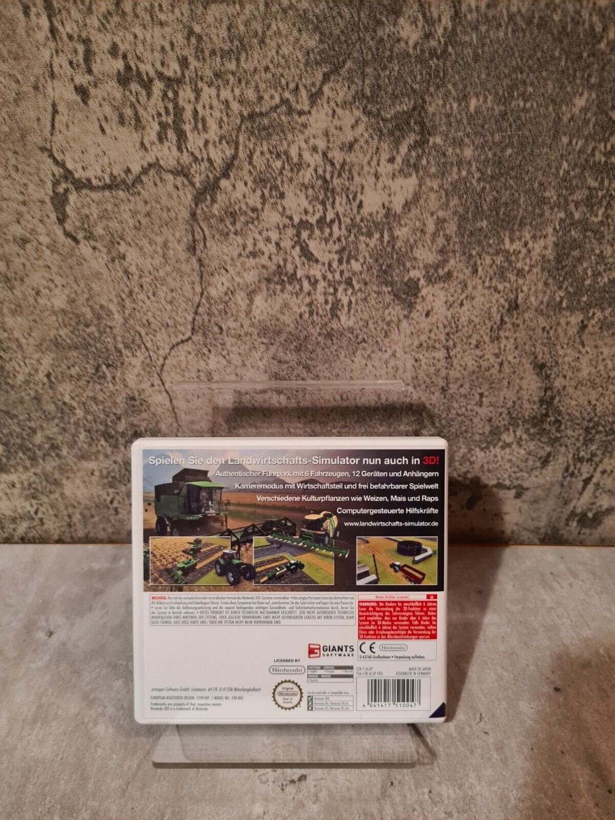 Nintendo 3DS Landwirtschafts-Simulator 2012 3D mit OVP und Anleitung EUR - T-Retro-Games 