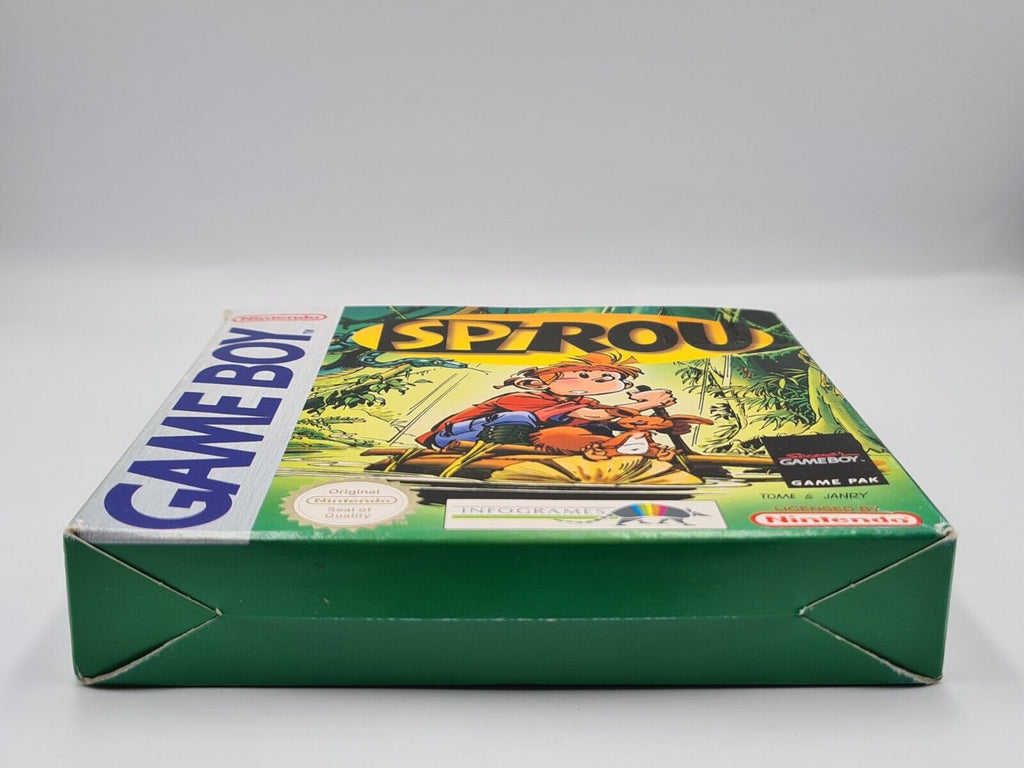 Nintendo Game Boy Classic Spirou / Robbedoes mit OVP und Anleitung FAH - T-Retro-Games 