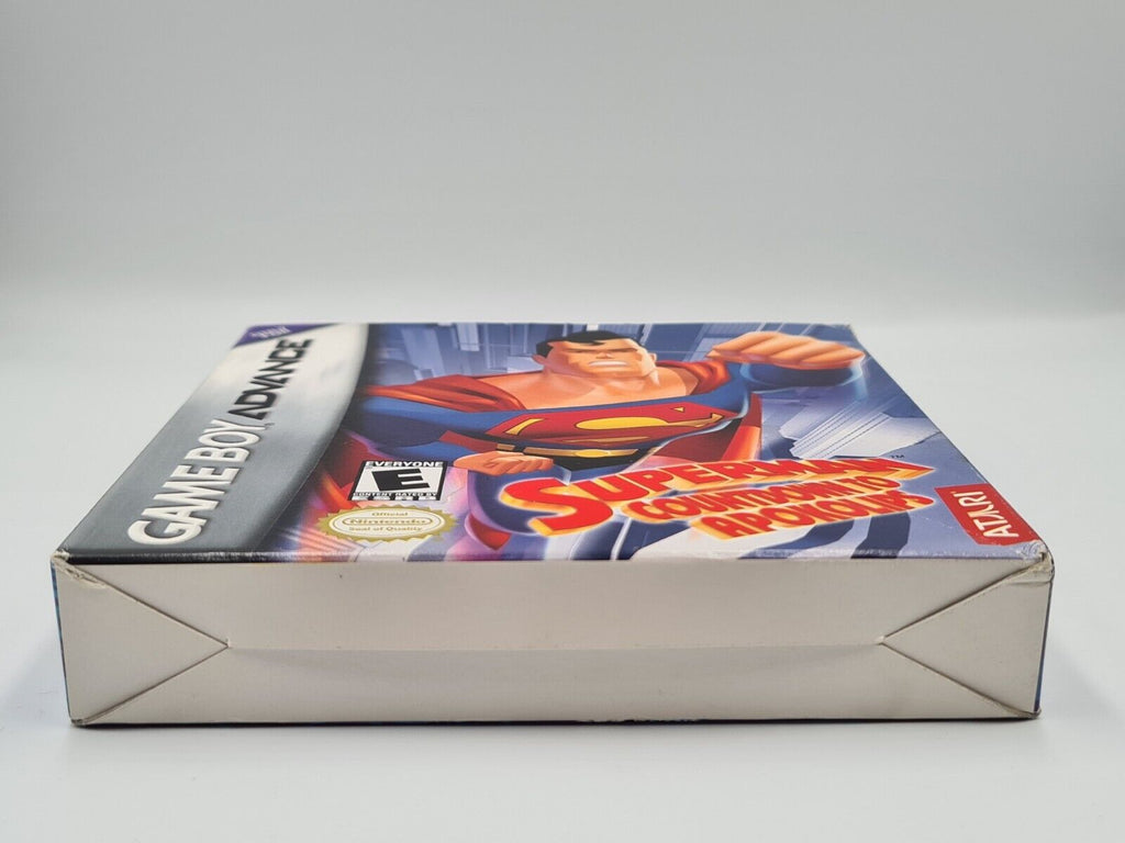 Nintendo Game Boy Advance Superman Countdown To Apokolips mit OVP +Anleitung USA - T-Retro-Games 