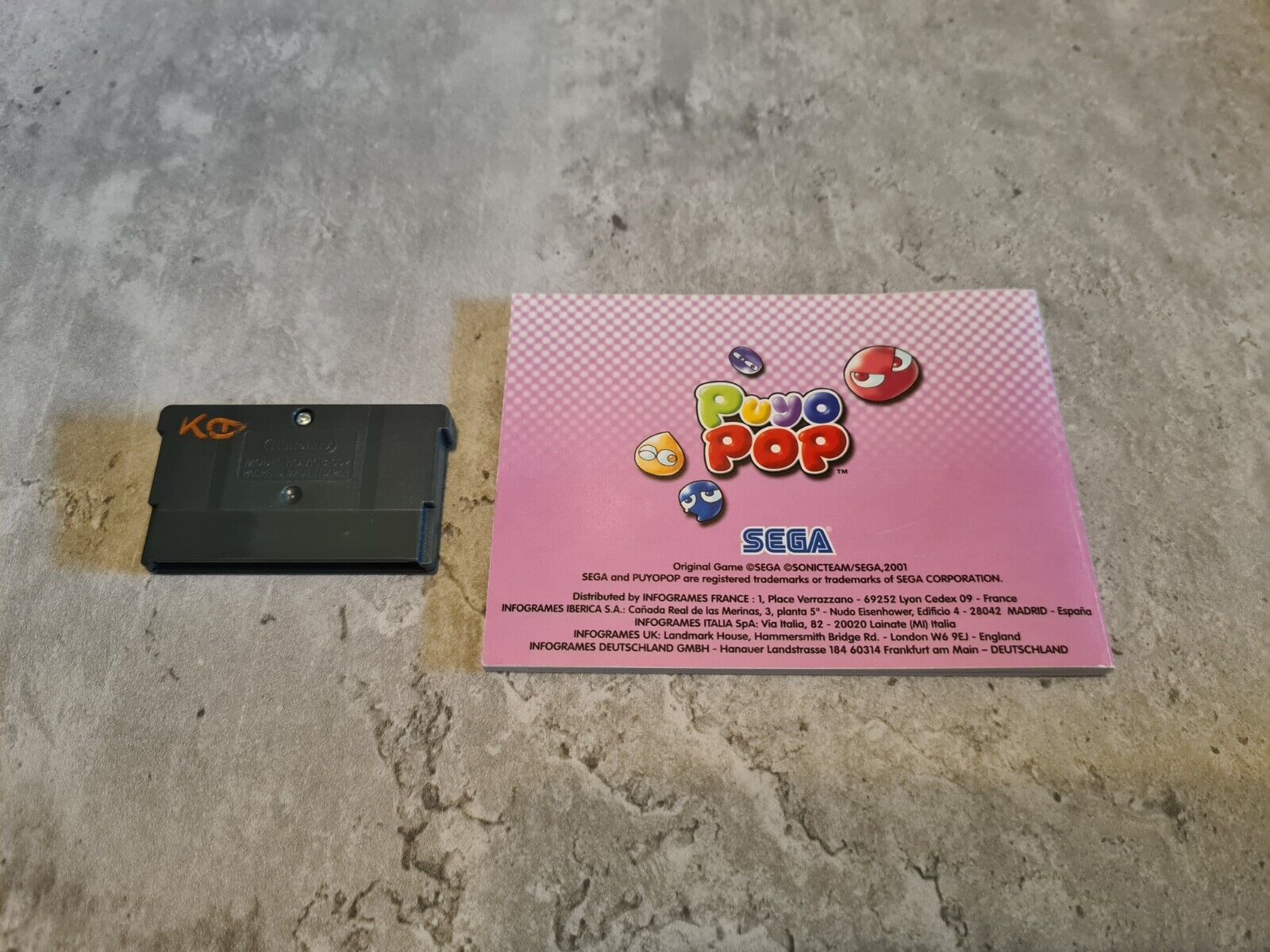 Gameboy Advance Puyo Pop mit OVP und Anleitung EUR - T-Retro-Games 