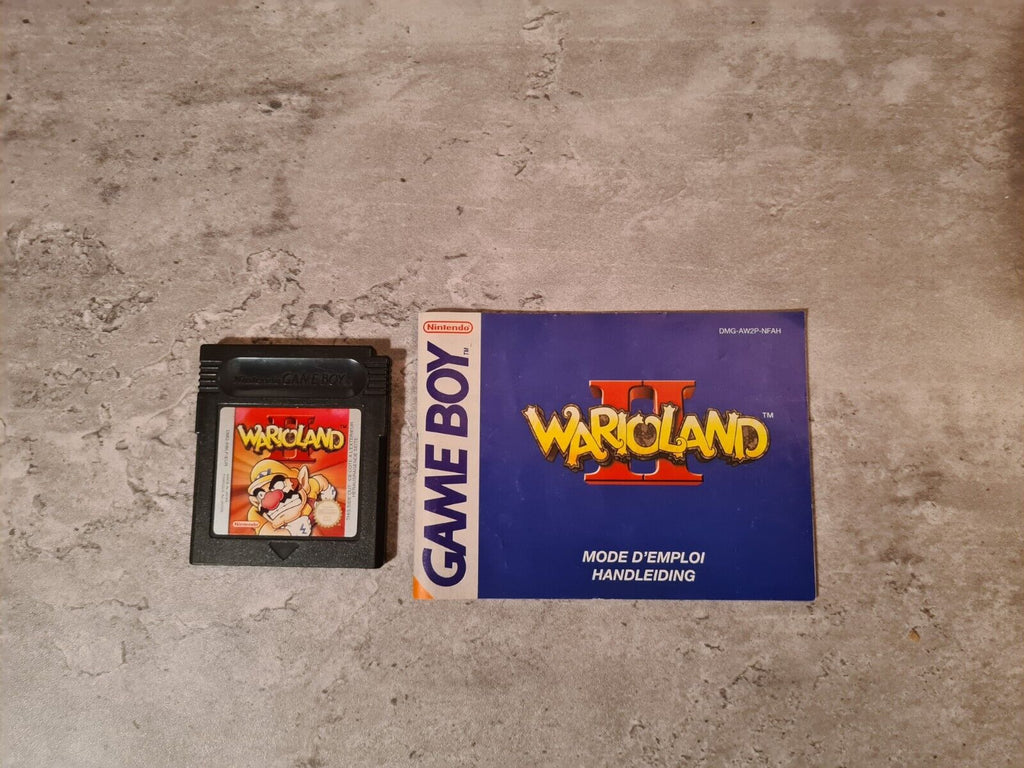 Nintendo Game Boy Classic Wario Land II mit OVP und Anleitung FAH - T-Retro-Games 