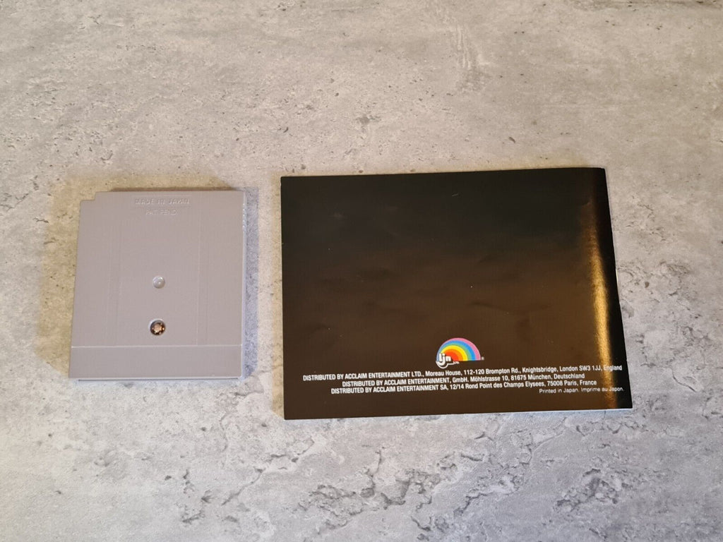 Nintendo Game Boy Classic WWF King of the Ring mit OVP und Anleitung NOE - T-Retro-Games 