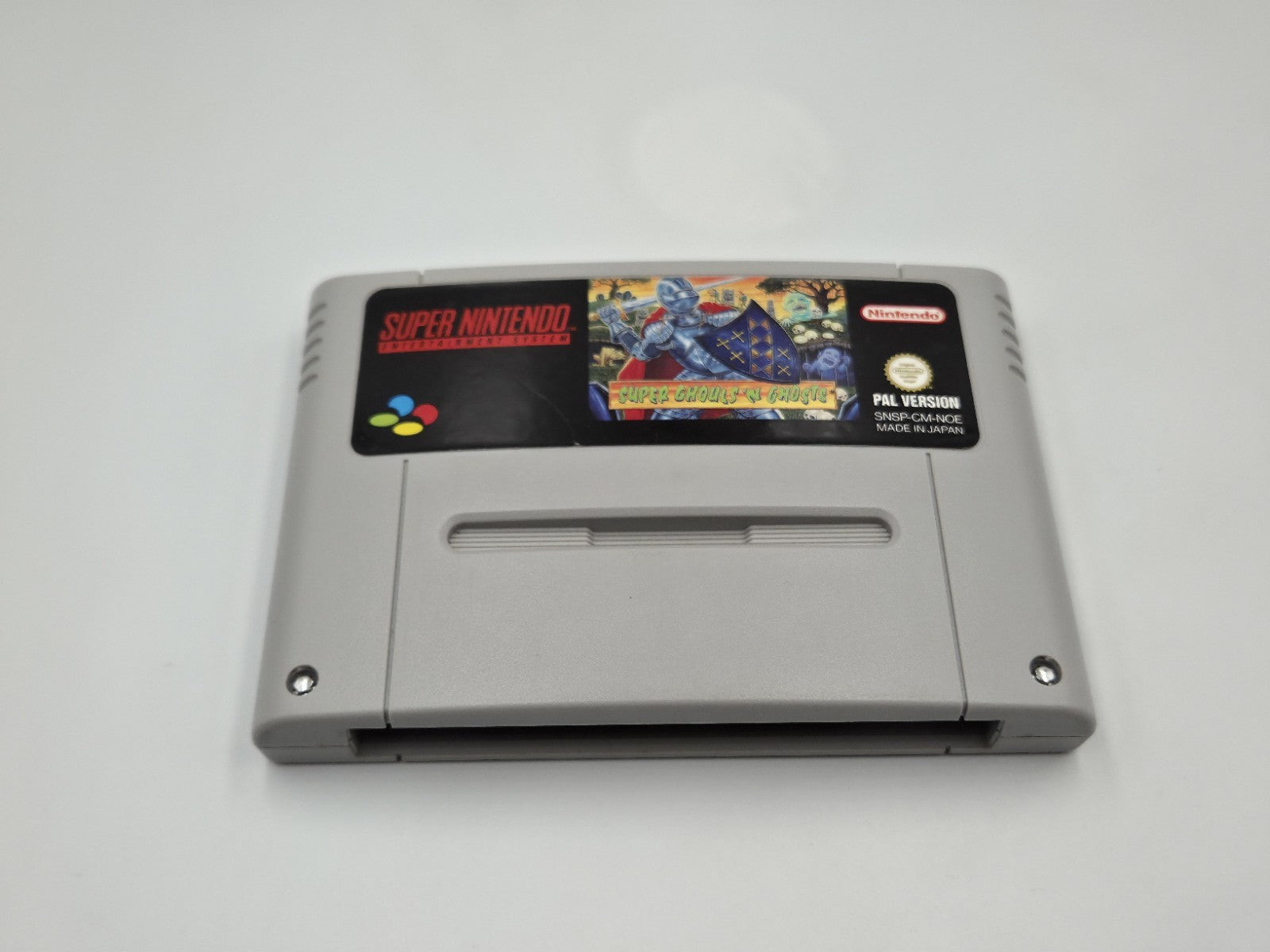 SNES Super Nintendo Spiel Super Ghouls 'N Ghosts  mit OVP und Anleitung NOE
