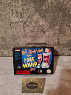 SNES Super Nintendo The Ren & Stimpy Show Time Warp mit OVP und Anleitung EUR - T-Retro-Games 