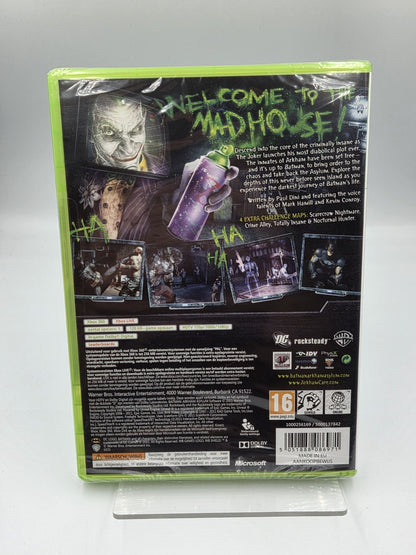 XBOX360 Spiel Batman Arkham Asylum Sealed Neu New English