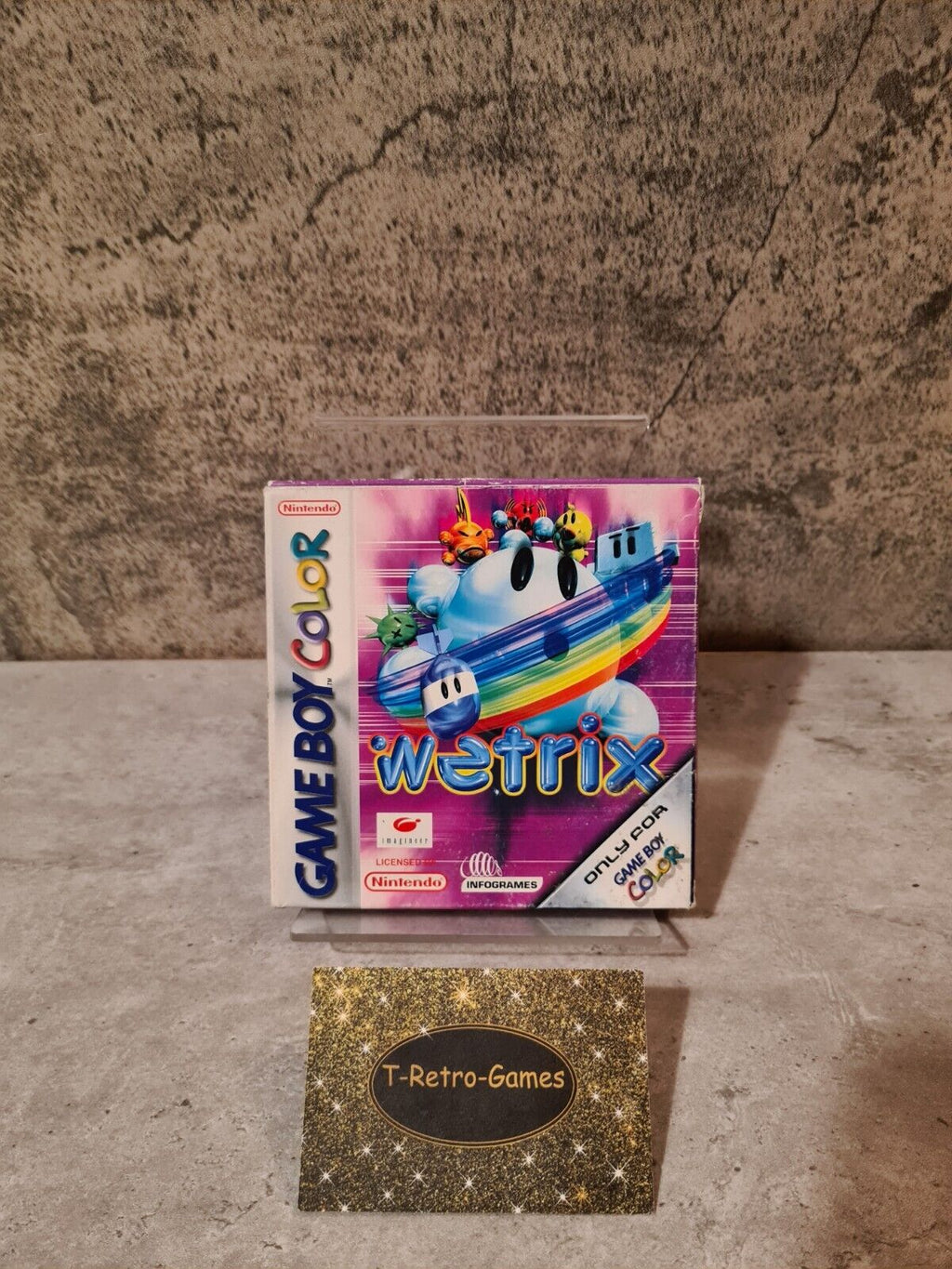 Nintendo Game Boy Color Wetrix mit OVP und Anleitung EUR - T-Retro-Games 