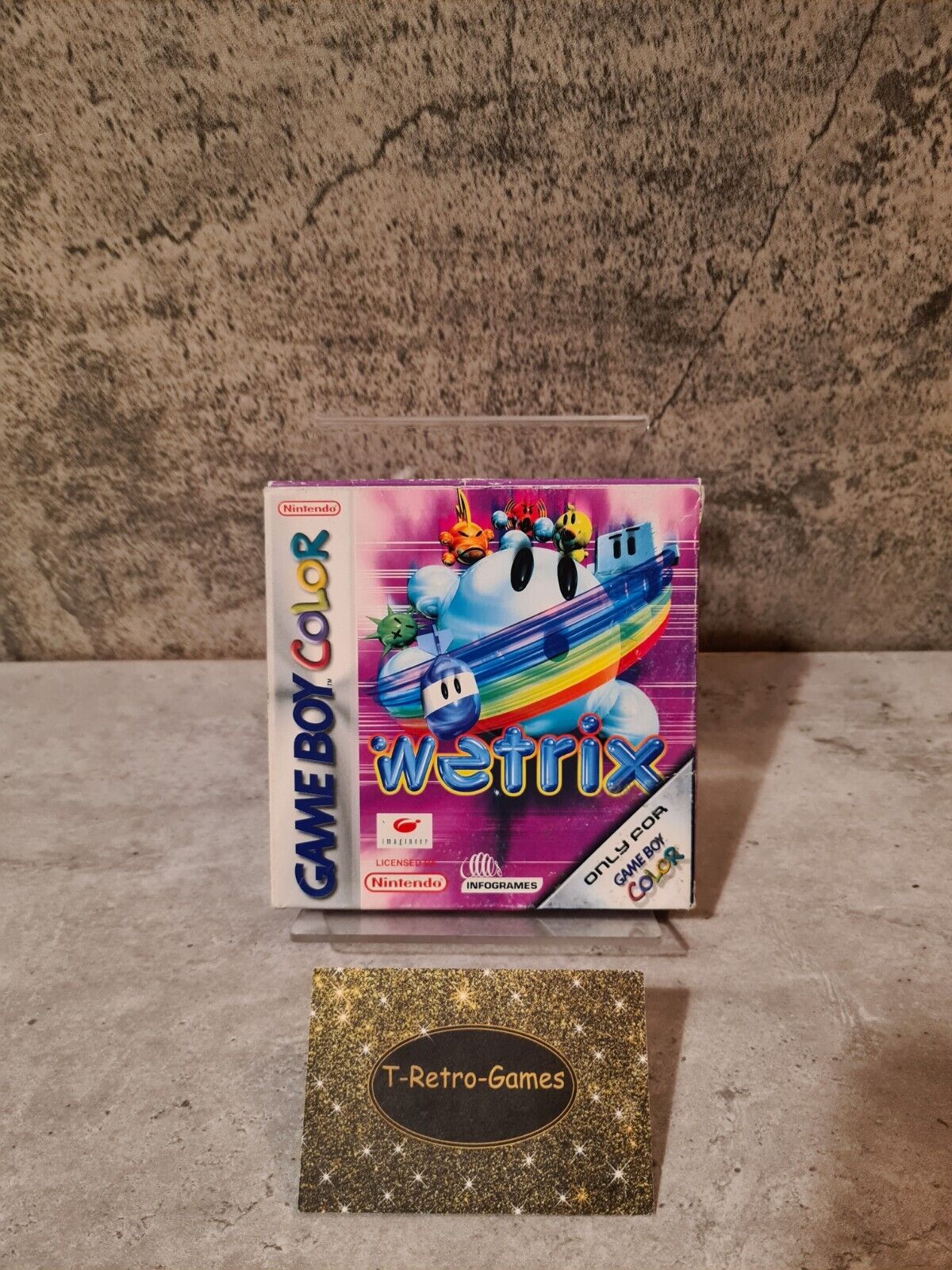 Nintendo Game Boy Color Wetrix mit OVP und Anleitung EUR - T-Retro-Games 