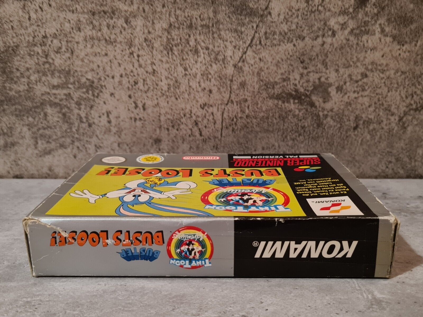 SNES Tiny Toon Adventures Buster Busts Loose mit OVP und Anleitung NOE - T-Retro-Games 