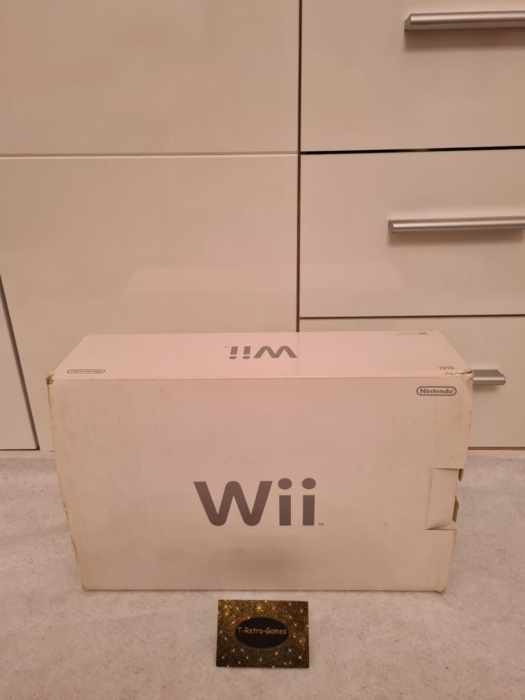 Nintendo Wii Konsole Weiß White OVP mit Wii Sports - T-Retro-Games 