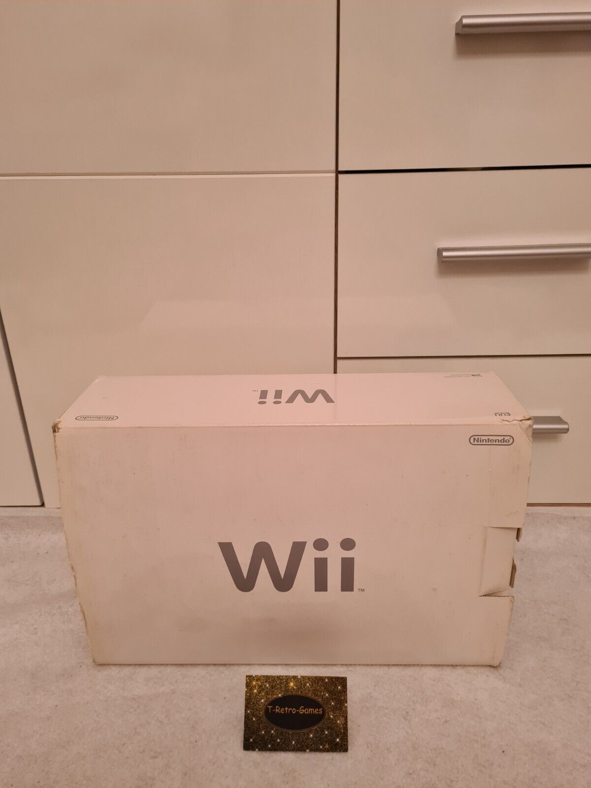 Nintendo Wii Konsole Weiß White OVP mit Wii Sports - T-Retro-Games 