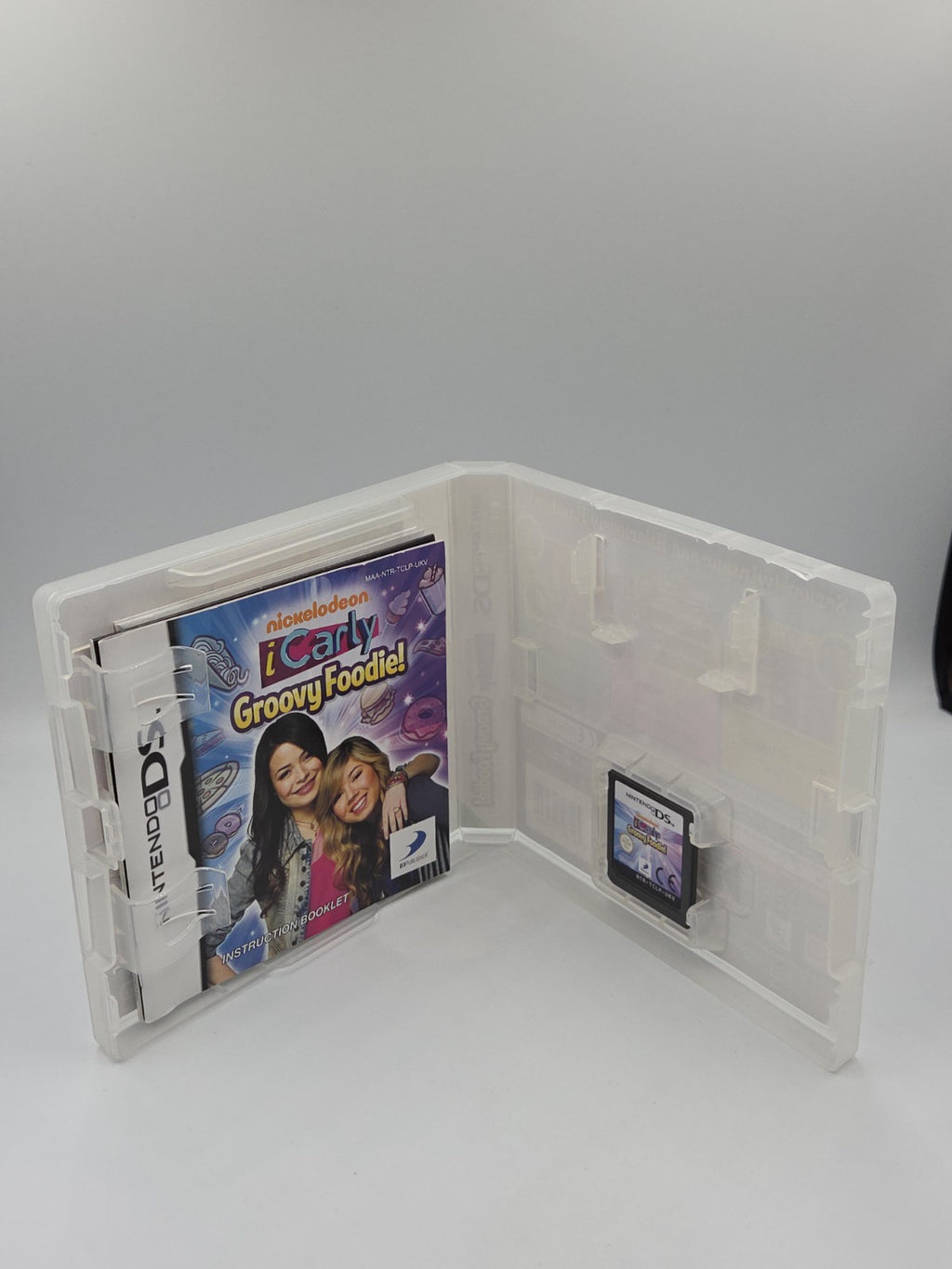 Nintendo DS Spiel iCarly Groovie Foodie! mit OVP und Anleitung + Poster 