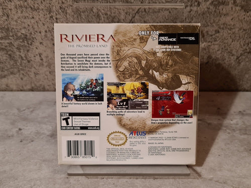 Game Boy Advance Riviera The Promised Land mit OVP und Anleitung USA - T-Retro-Games 