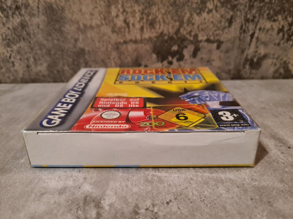 Game Boy Advance Rock'em Sock'em Robots EUR Sealed Neu - T-Retro-Games 