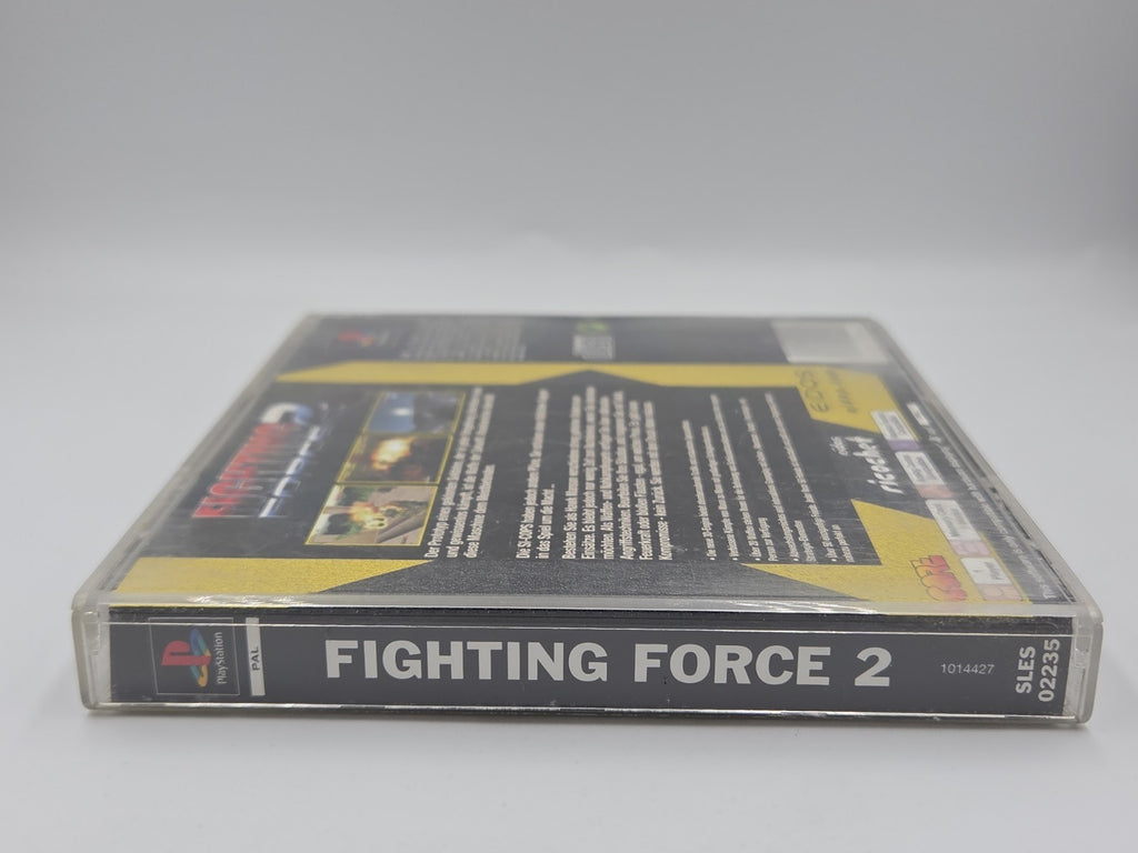 PS1 Playstation 1 Spiel Fighting Force 2 mit OVP und Anleitung Deutsch