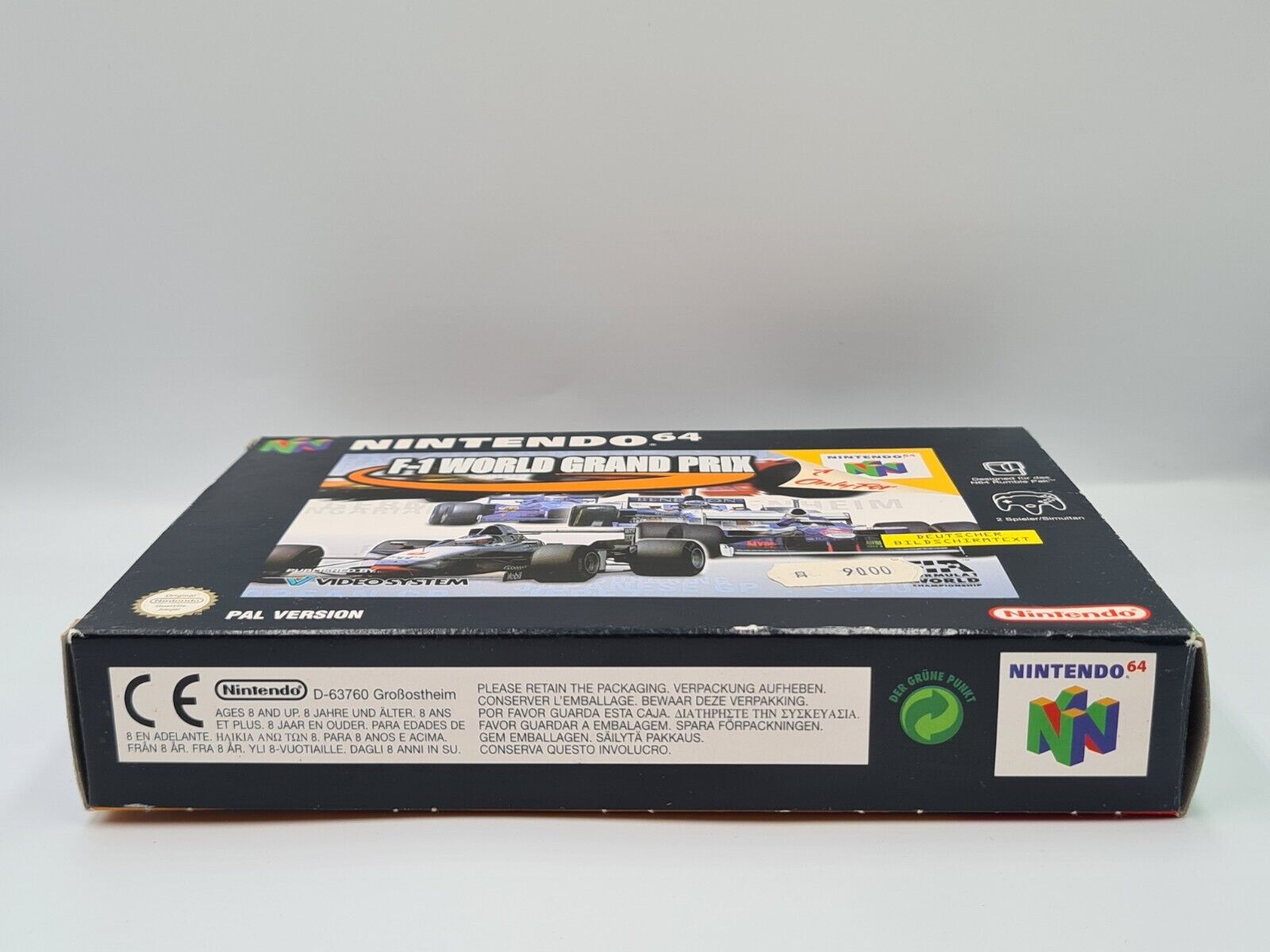 N64 Nintendo 64 F-1 World Grand Prix mit OVP und Anleitung NOE - T-Retro-Games 