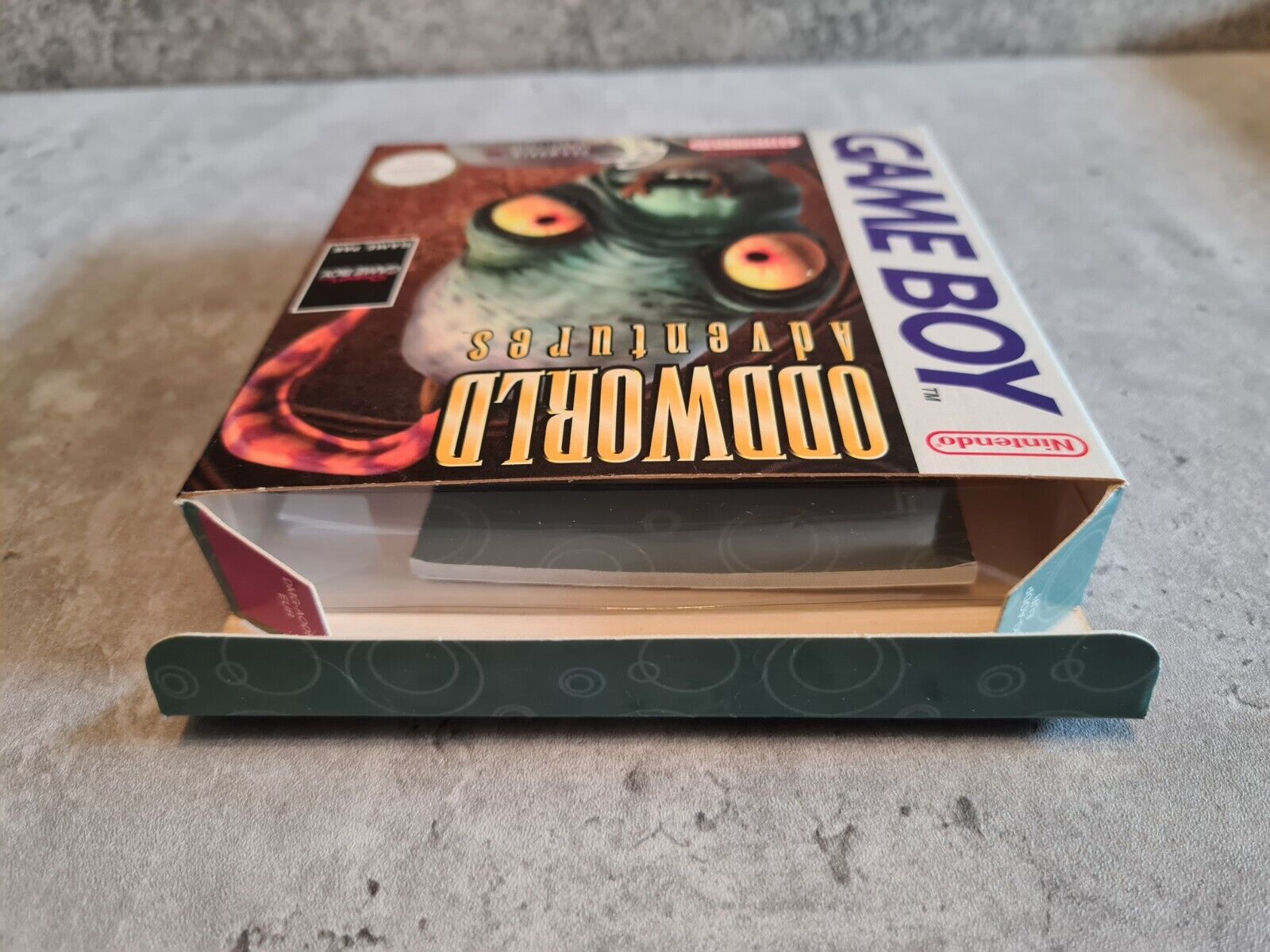 Nintendo Gameboy Classic Oddworld Adventures mit OVP und Anleitung EUR - T-Retro-Games 