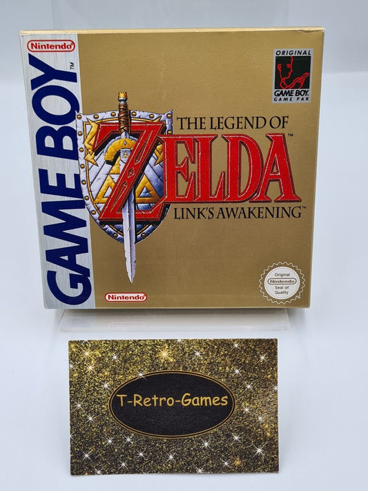 Nintendo Game Boy The Legend of Zelda Link's Awakening mit OVP und Anleitung UKV - T-Retro-Games 