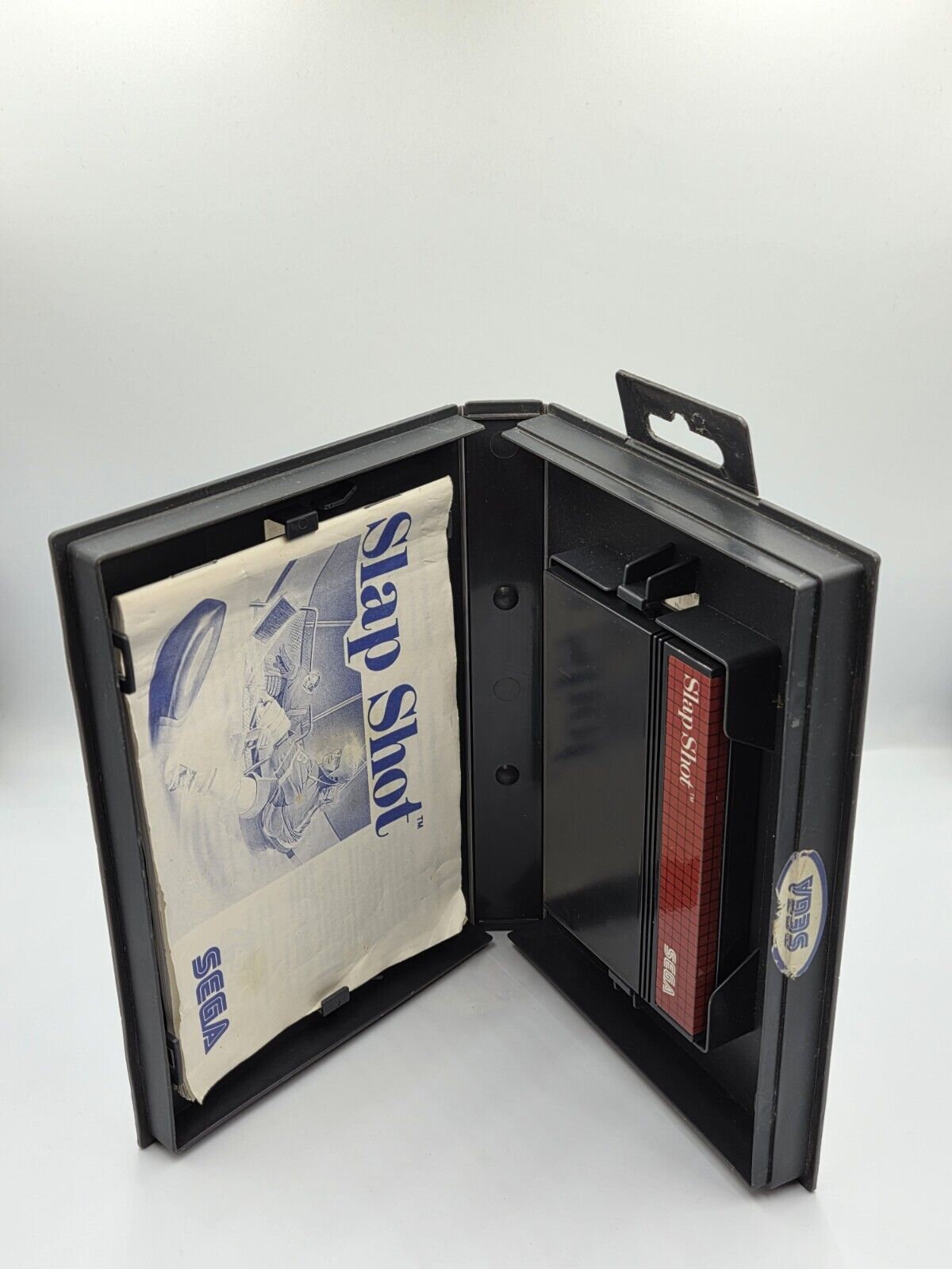 Sega Master System Slap Shot mit OVP und Anleitung Multi Language 