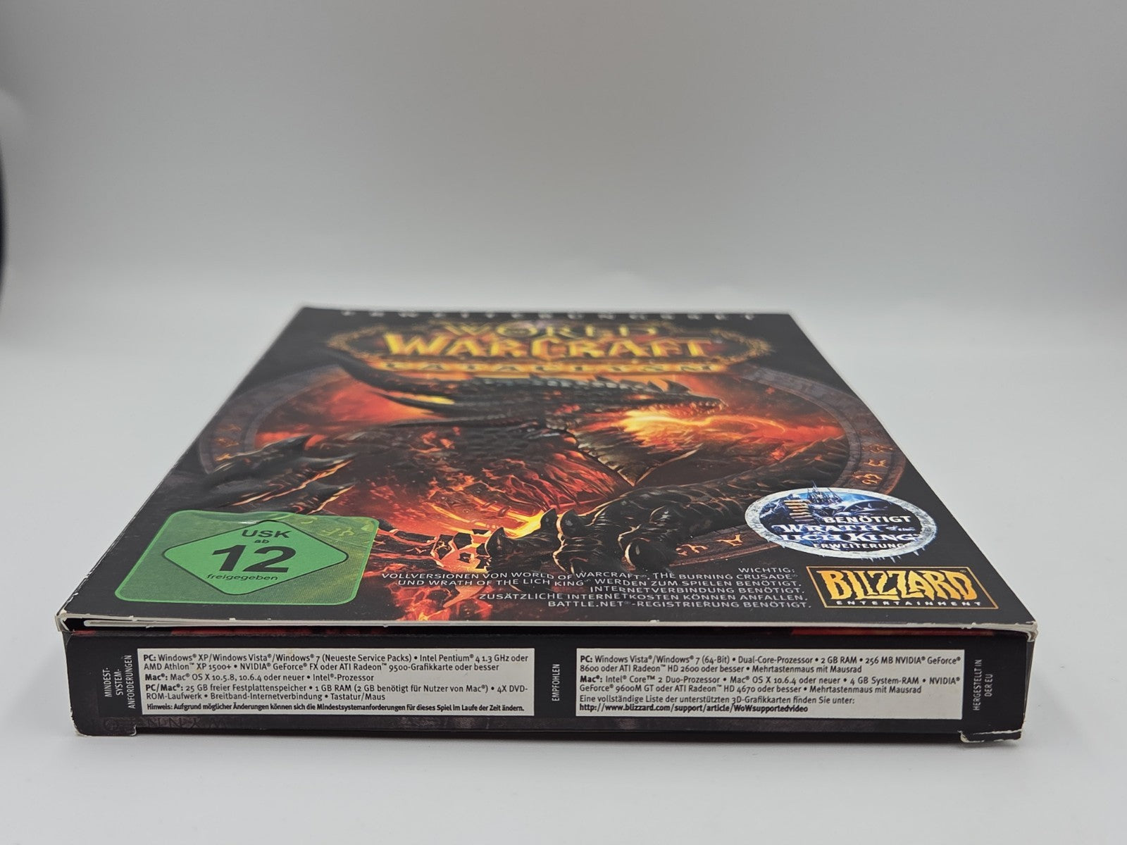 PC Spiel World of WarCraft Cataclysm Erweiterungsset OVP
