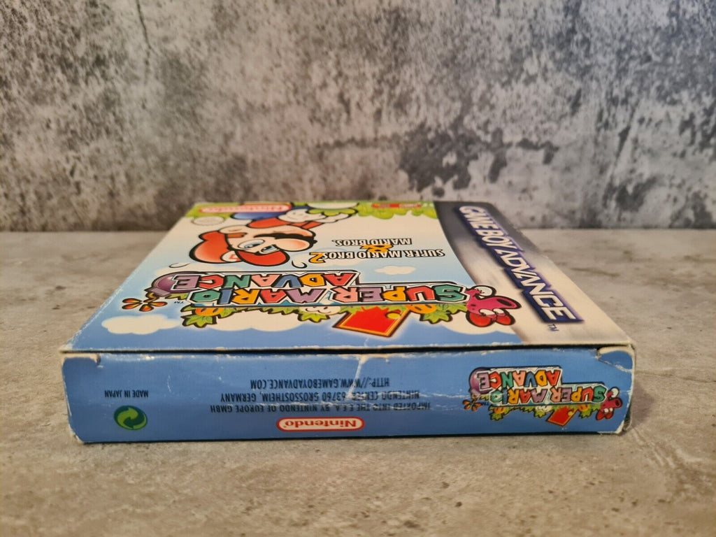Nintendo Gameboy Advance Super Mario Advance mit OVP und Anleitung EUR - T-Retro-Games 