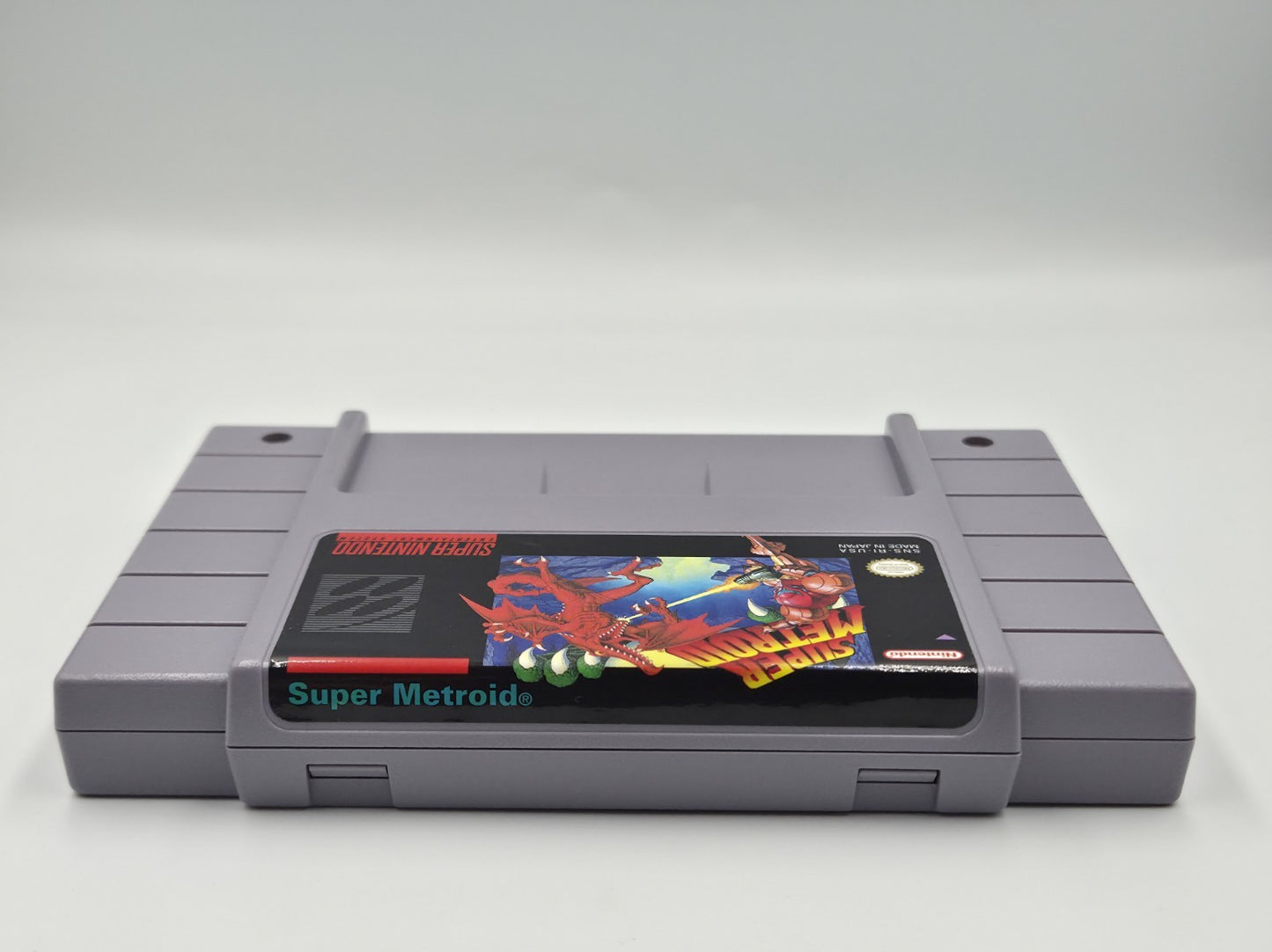 SNES Super Nintendo Super Metroid mit OVP und Anleitung NTSC-USA