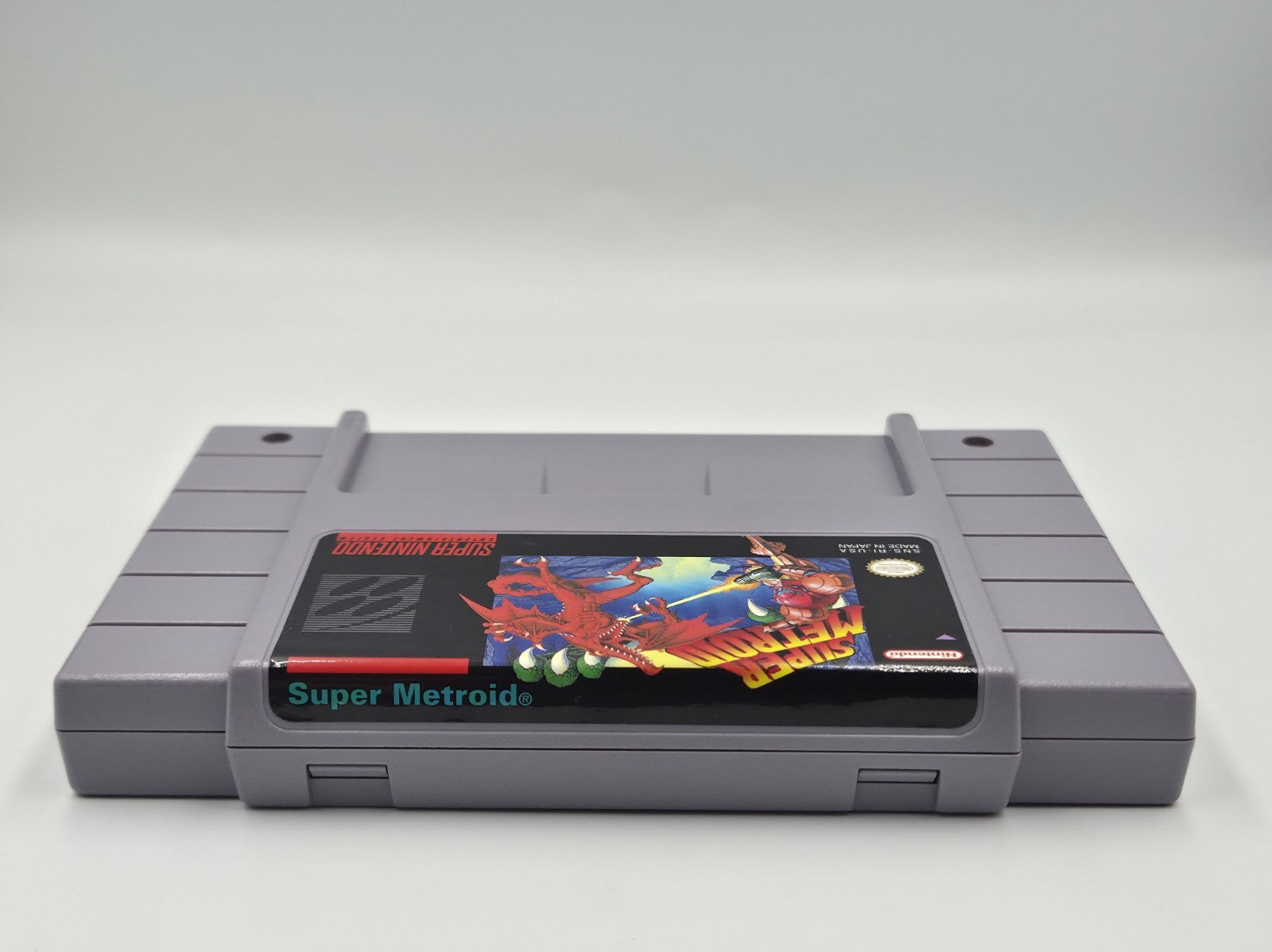 SNES Super Nintendo Super Metroid mit OVP und Anleitung NTSC-USA