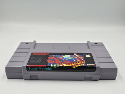 SNES Super Nintendo Super Metroid mit OVP und Anleitung NTSC-USA