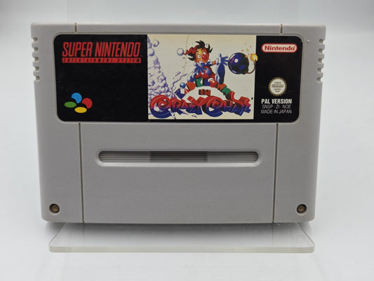 SNES Super Nintendo Spiel Kid Klown in Crazy Chase Modul NOE