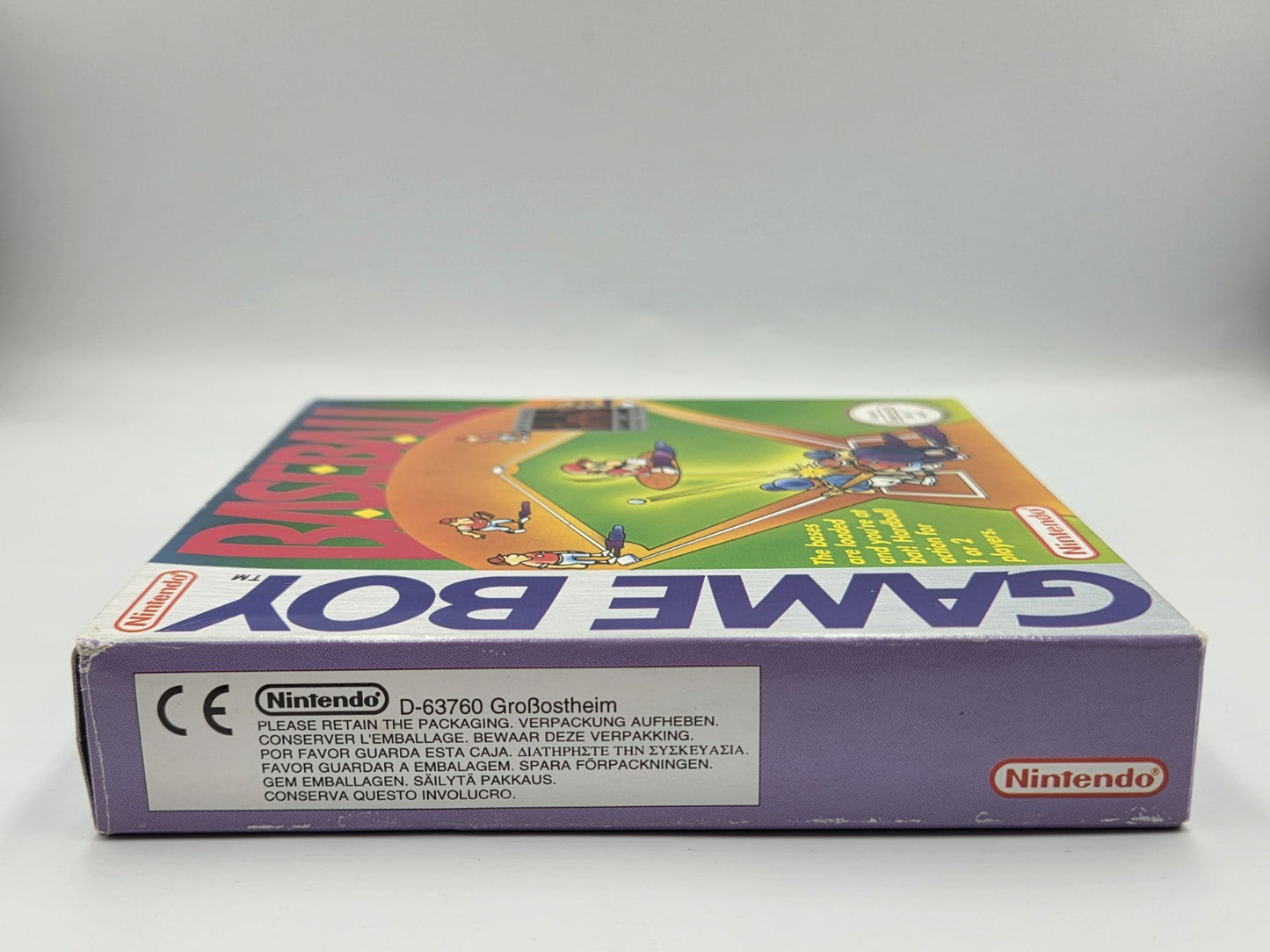 Nintendo Game Boy Classic Baseball mit OVP und Anleitung UKV
