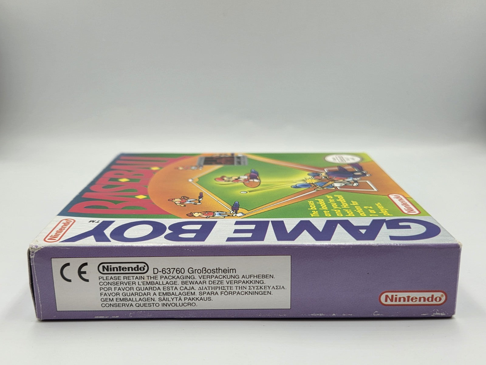 Nintendo Game Boy Classic Baseball mit OVP und Anleitung UKV