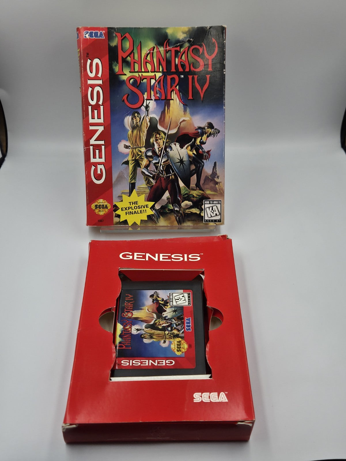 Sega Genesis Spiel Phantasy Star IV mit OVP USA