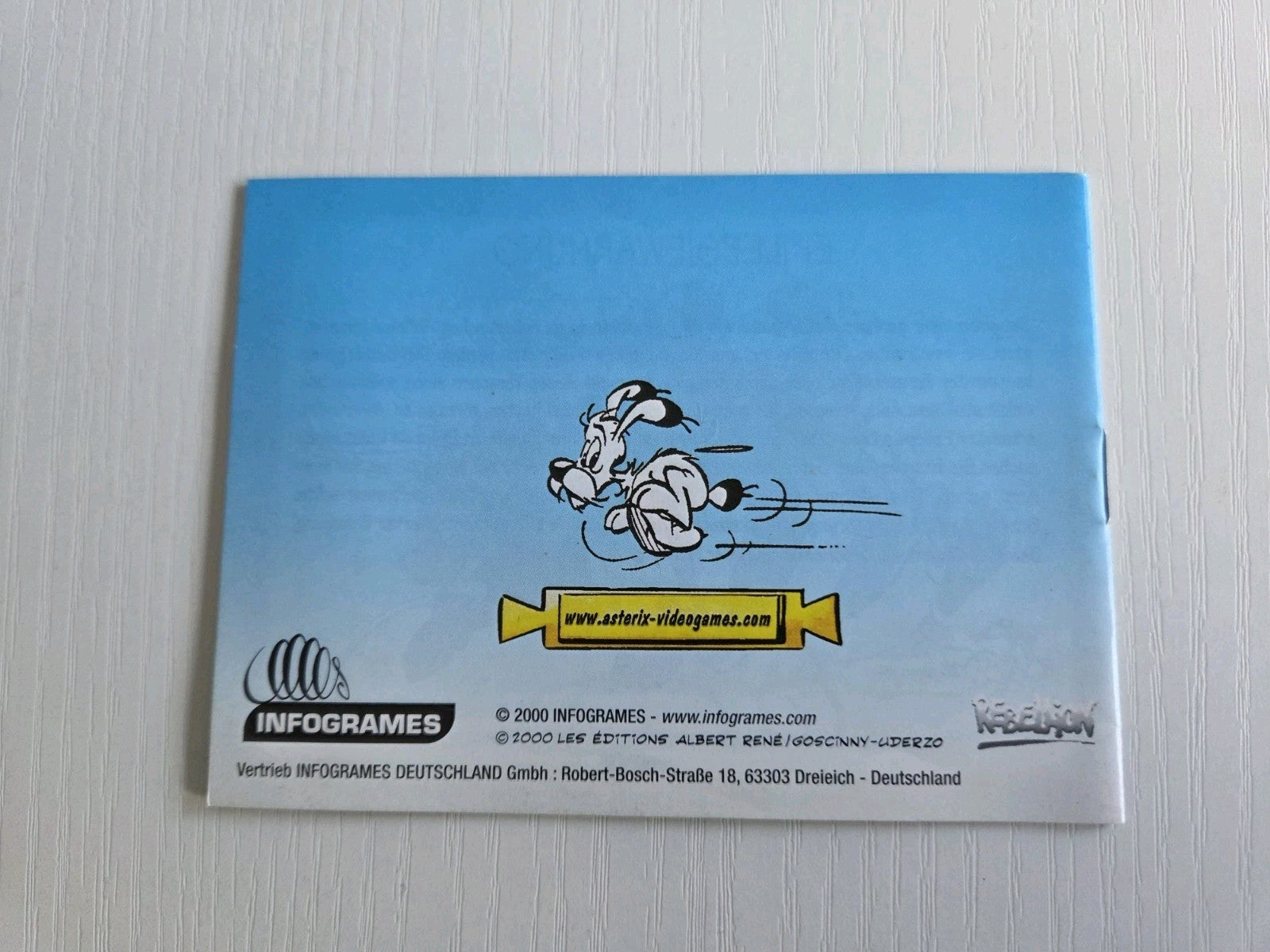 Nintendo Game Boy Color Spielanleitung Asterix auf der Suche nach Idefix NOE