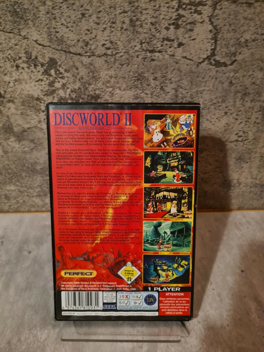 Sega Saturn Discworld II mit OVP und Anleitung Multi Language - T-Retro-Games 