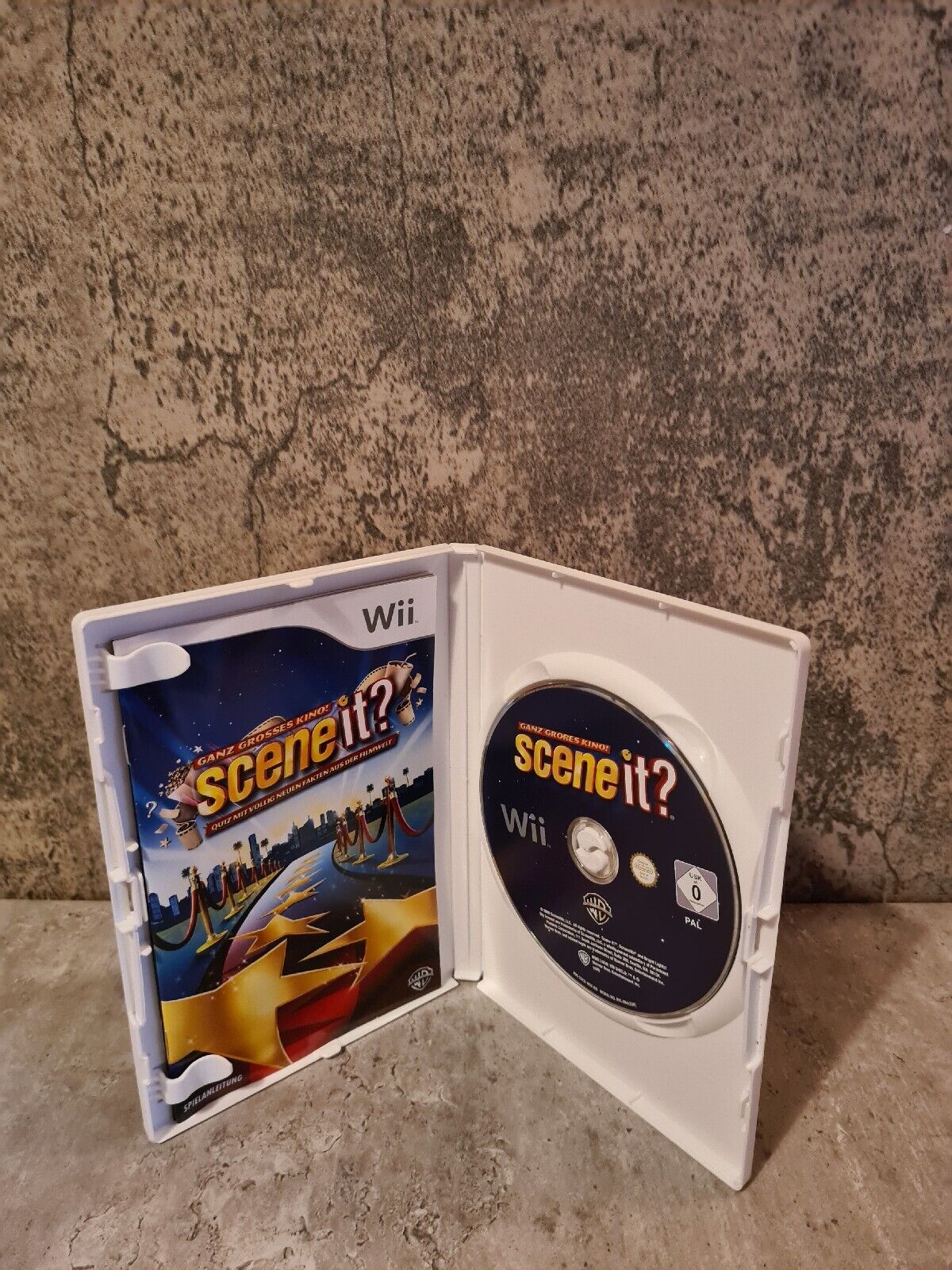Nintendo Wii Spiel Ganz großes Kino! Scene it? mit OVP und Anleitung NOE - T-Retro-Games 