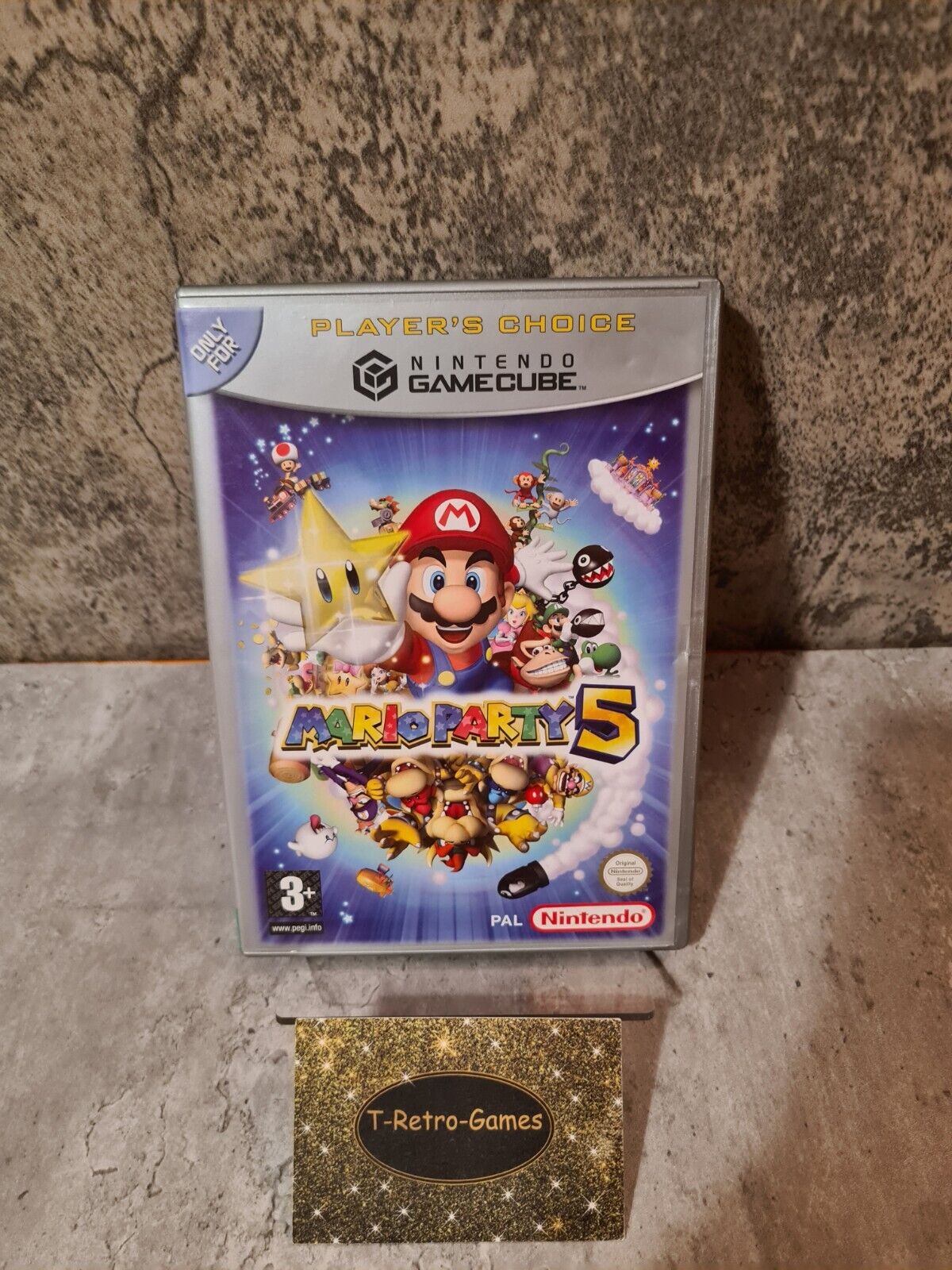 Nintendo GameCube Mario Party 5 mit OVP und Anleitung UKV - T-Retro-Games 
