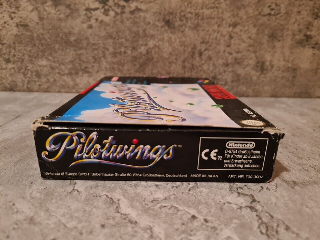 SNES Super Nintendo Pilotwings mit OVP und Anleitung NOE - T-Retro-Games 