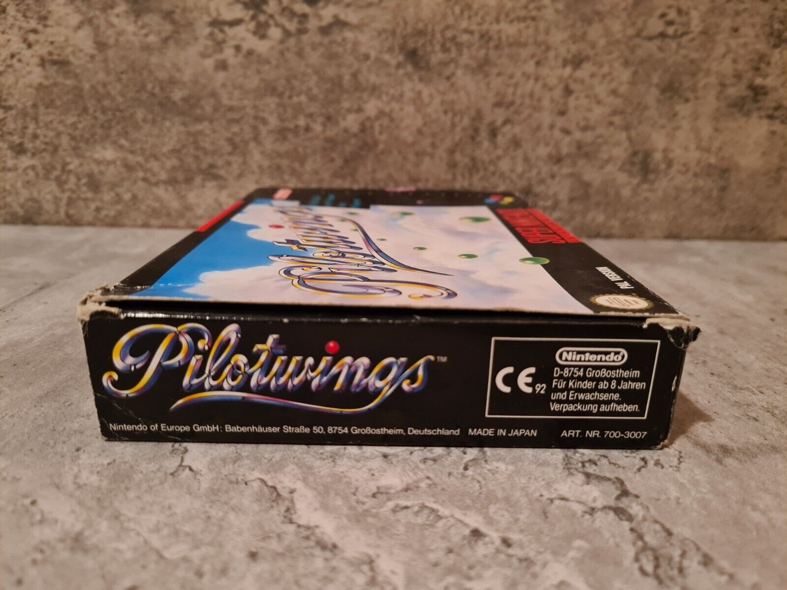 SNES Super Nintendo Pilotwings mit OVP und Anleitung NOE - T-Retro-Games 