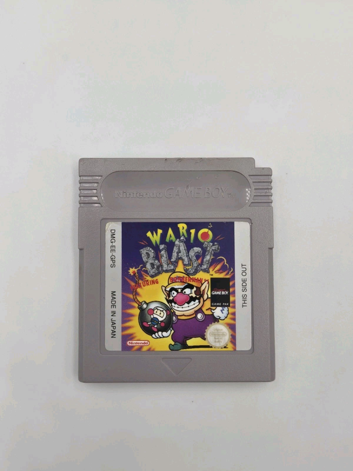 Nintendo Game Boy Classic Spiel Wario Blast mit OVP und Anleitung GPS