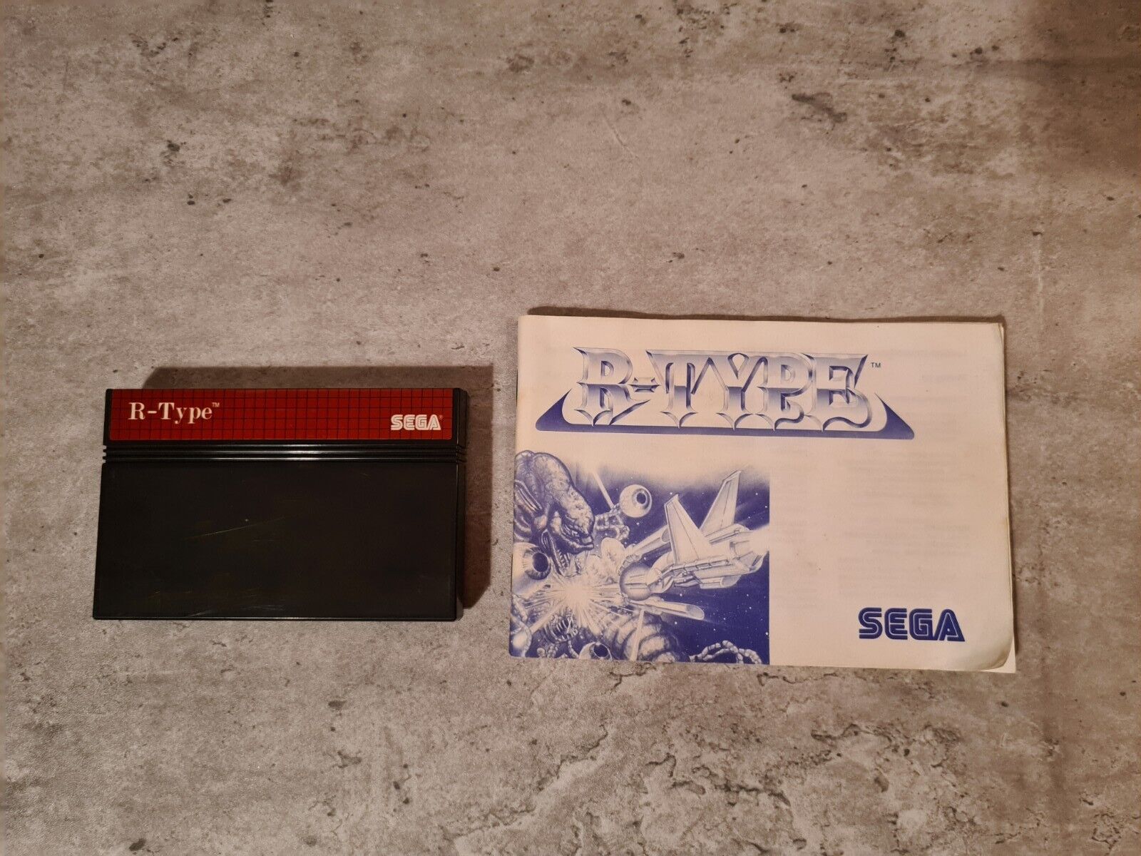 Sega Master System R-Type mit OVP und Anleitung Multi Language - T-Retro-Games 