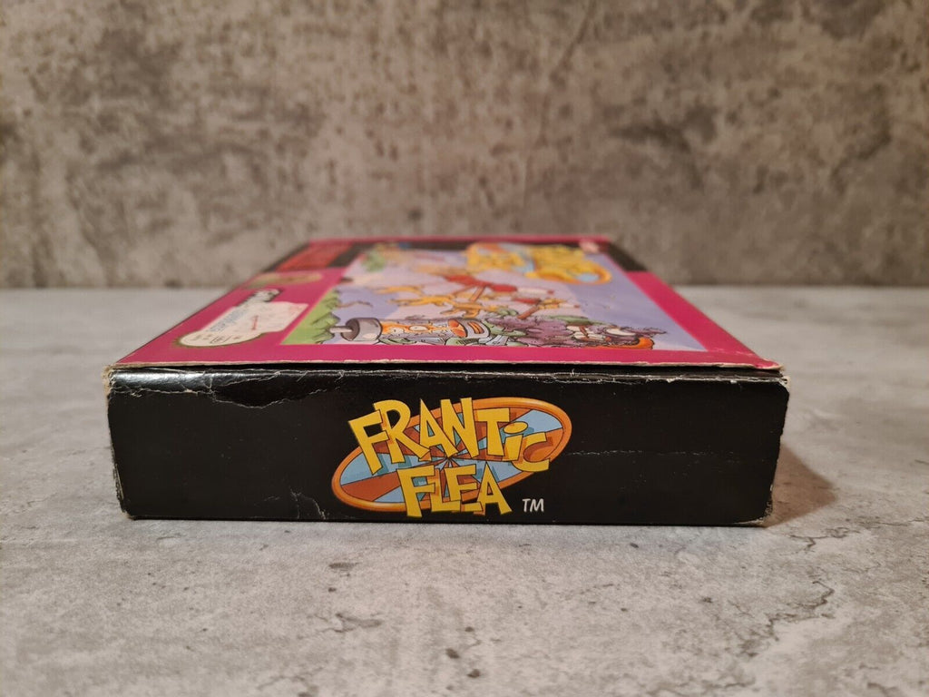 SNES Super Nintendo Frantic Flea mit OVP und Anleitung EUR - T-Retro-Games 