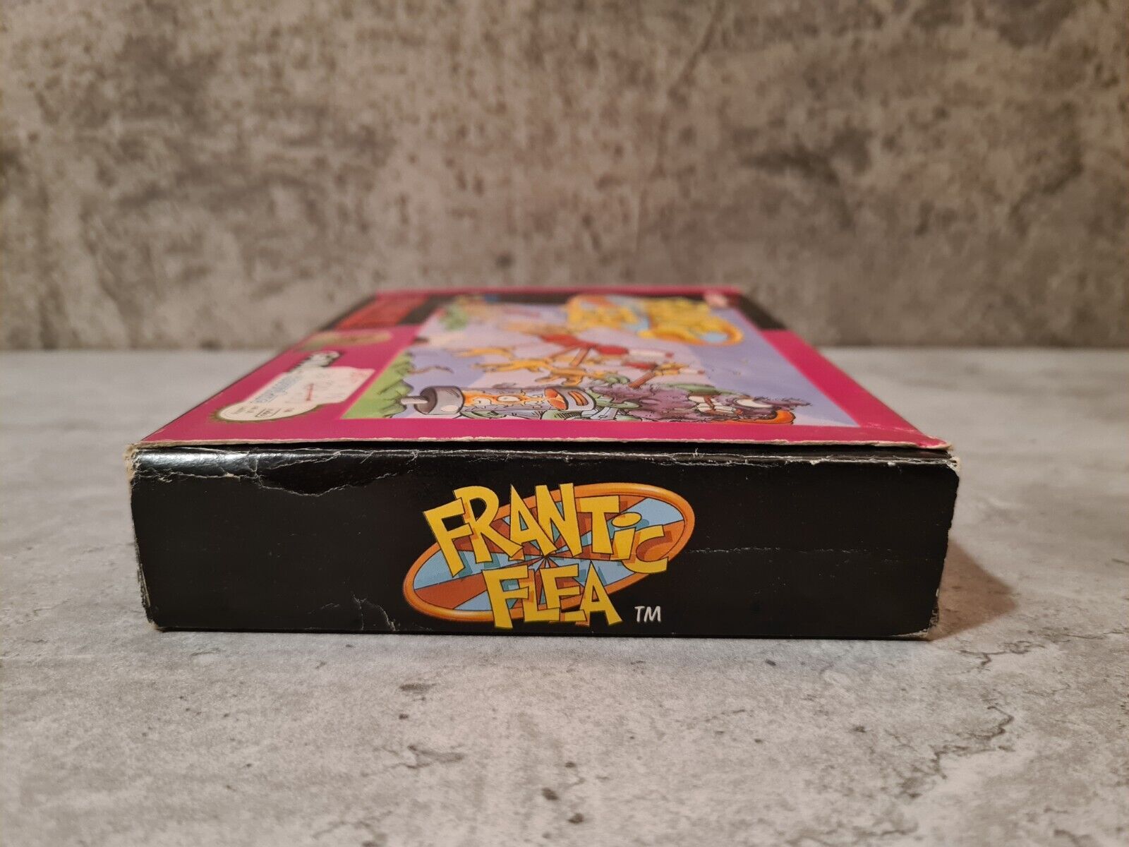 SNES Super Nintendo Frantic Flea mit OVP und Anleitung EUR - T-Retro-Games 