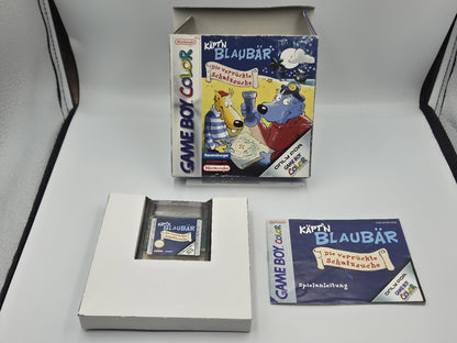 Game Boy Color Käpt'n Blaubär Die verrückte Schatzsuche mit OVP + Anleitung NOE