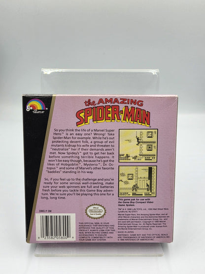 Nintendo Game Boy Classic Spiel The Amazing Spider-Man mit OVP und Anleitung USA